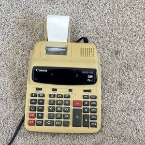 Canon Printing Adding Machine